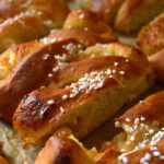 Apricot and custard plaited bread