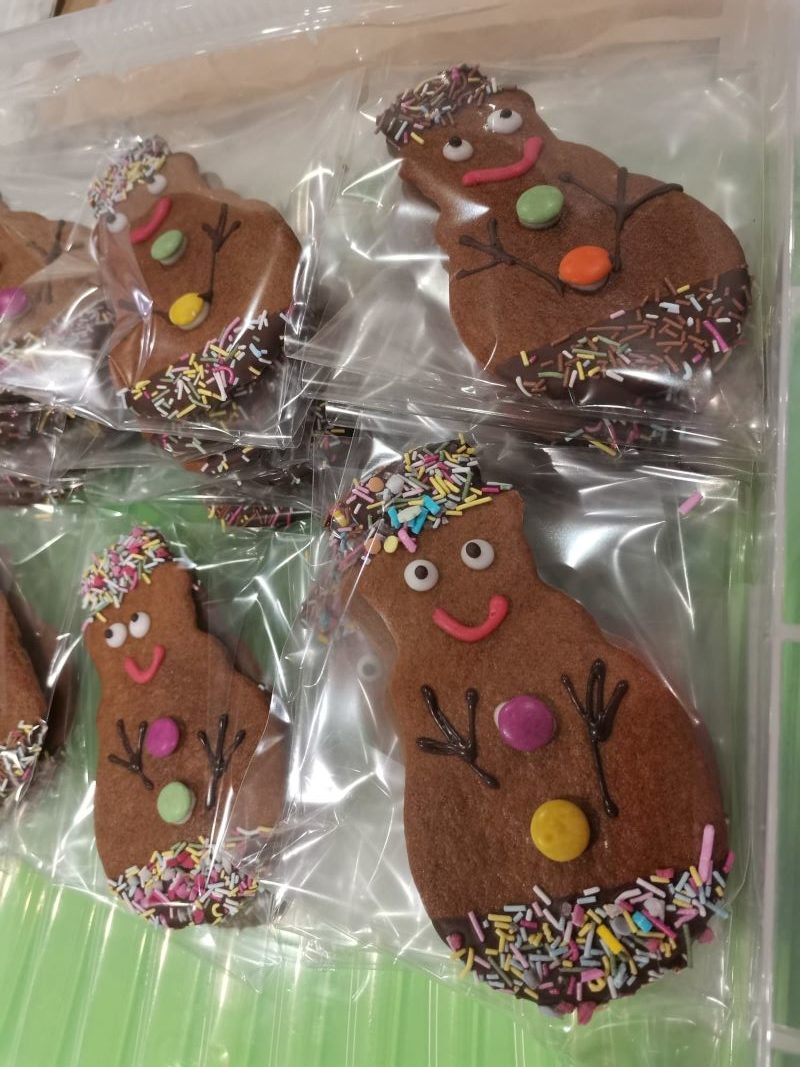 Decorated Christmas Gingerbread